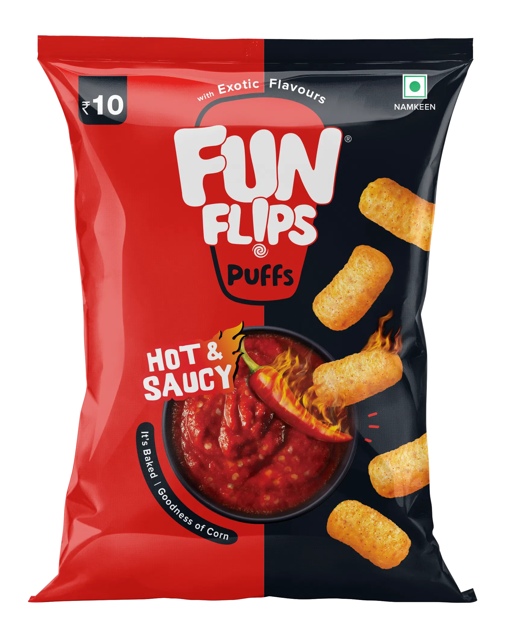 Exotics- Hot n Saucy (Rs 10)_Front