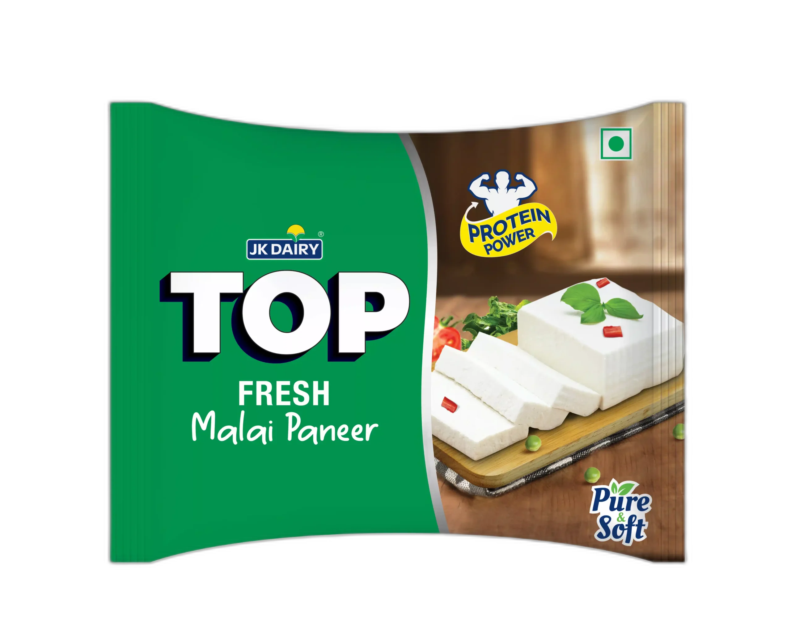 Fresh Malai Paneer Pouch (Front) 200g